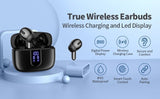 Wireless Earbuds Bluetooth 5.3 Headphones Waterproof Noise Cancelling
