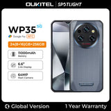 -Wp35 Rugged Smartphone, Android Mobile Phone, NFC Cell Phone, 5G, 11000Mah, 24GB + 256GB, 64 MP