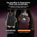 Luxury Matte for Magsafe Magnetic Wireless Charge Cases for  15 14 13 12 11 Pro Max plus Camera Lens Protector Phone Cover