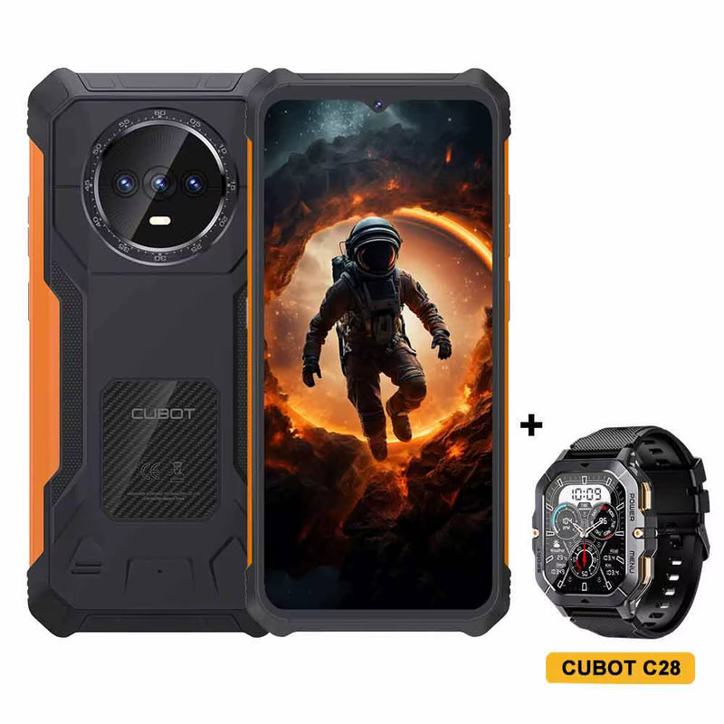 Ultra-Thin Rugged Android Smartphone  King Kong ES, 6.56" 90Hz Screen, 16GB RAM(6GB+10GB), 128GB ROM, 48MP Camera, 4G Phone