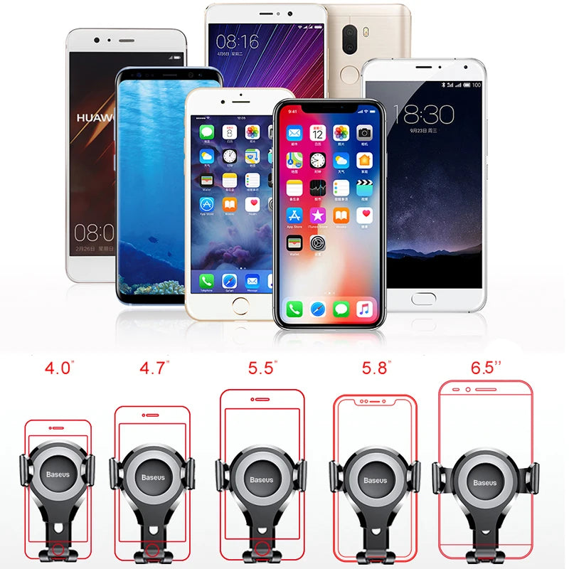 Baseus Gravity Car Phone Holder universal
