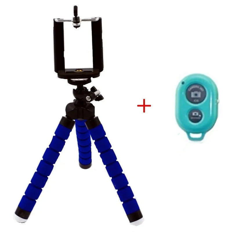 Mobile Phone Holder Flexible Octopus Tripod Bracket for Mobile Phone