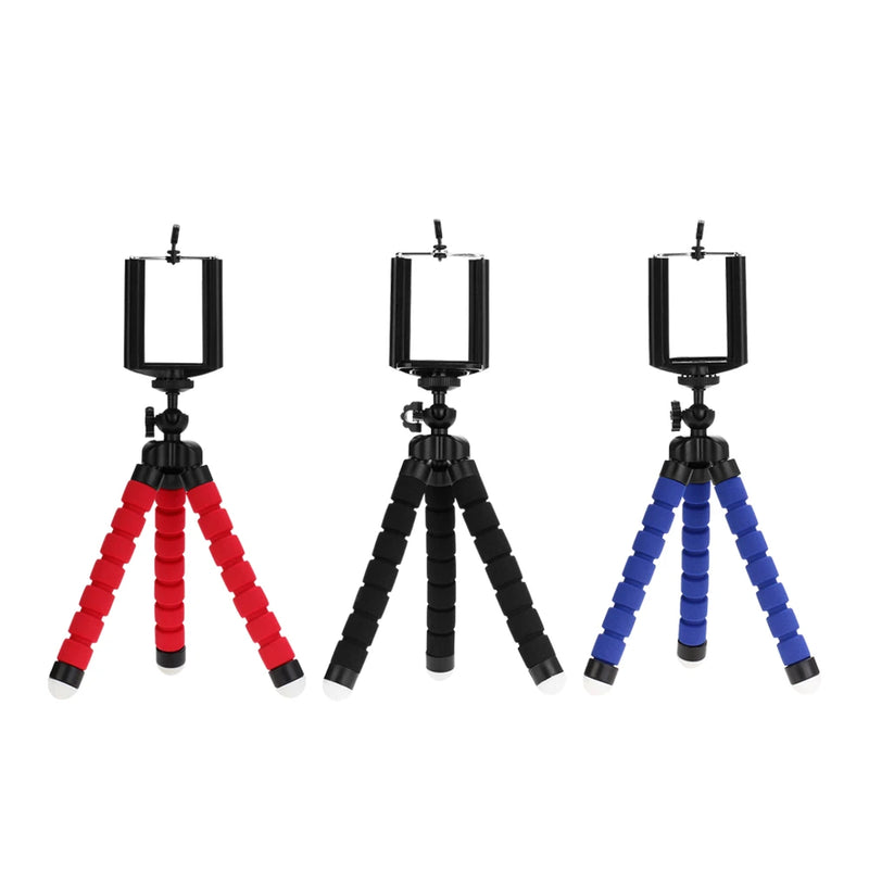 Mobile Phone Holder Flexible Octopus Tripod Bracket for Mobile Phone