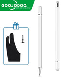 GOOJODOQ Universal Stylus Pen 2-In-1 Aluminum Automatically Absorb Pen for Tablet Ipad Xiaomi Samsung Touch Pen Phone Stylus