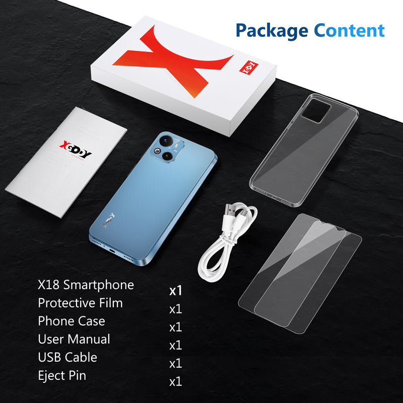 2025 New Unlocked Android Smartphone Dual SIM Mobile Smart Phone Quad Core 16GB