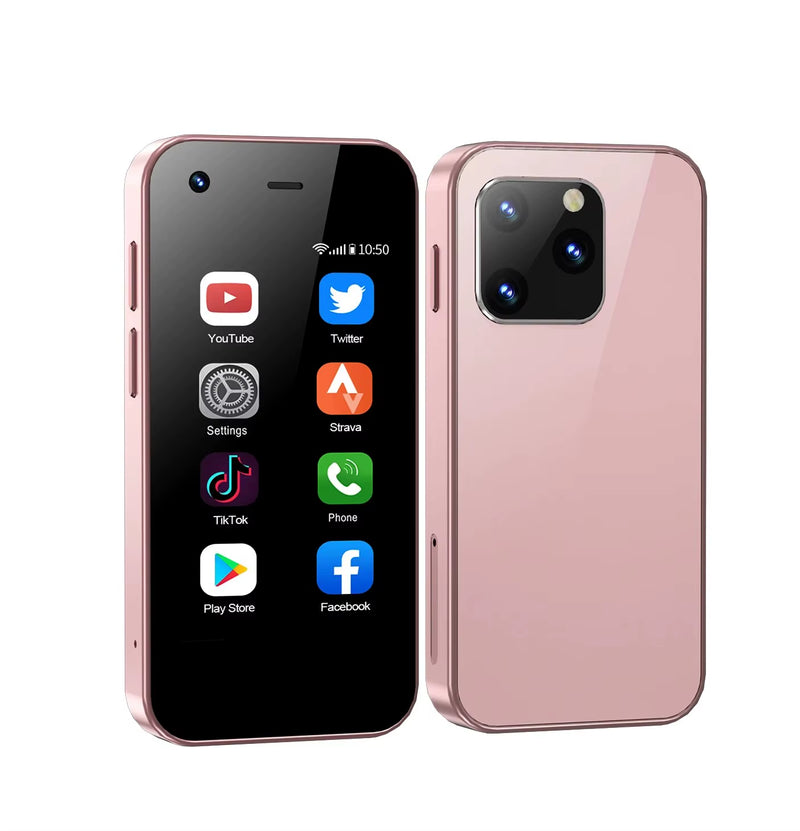 KING5000 Mini Android Smartphone WCDMA 2.5Inch Screen 2GB+16GB Small Smart Mobile Phones Android System GPS Play Store