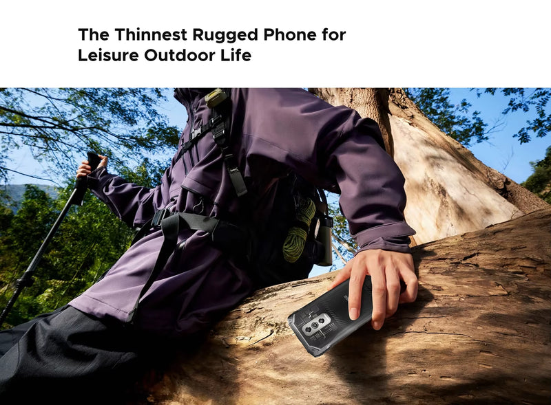 Blade 10 Ultra Rugged Phone 20GB+256GB 50MP Camera 6.56'' Display 5150Mah NFC Android 14 Smartphone
