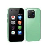 KING5000 Mini Android Smartphone WCDMA 2.5Inch Screen 2GB+16GB Small Smart Mobile Phones Android System GPS Play Store